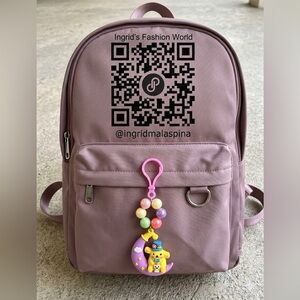 Pompompurin Dreamy Crescent Moon Keychain